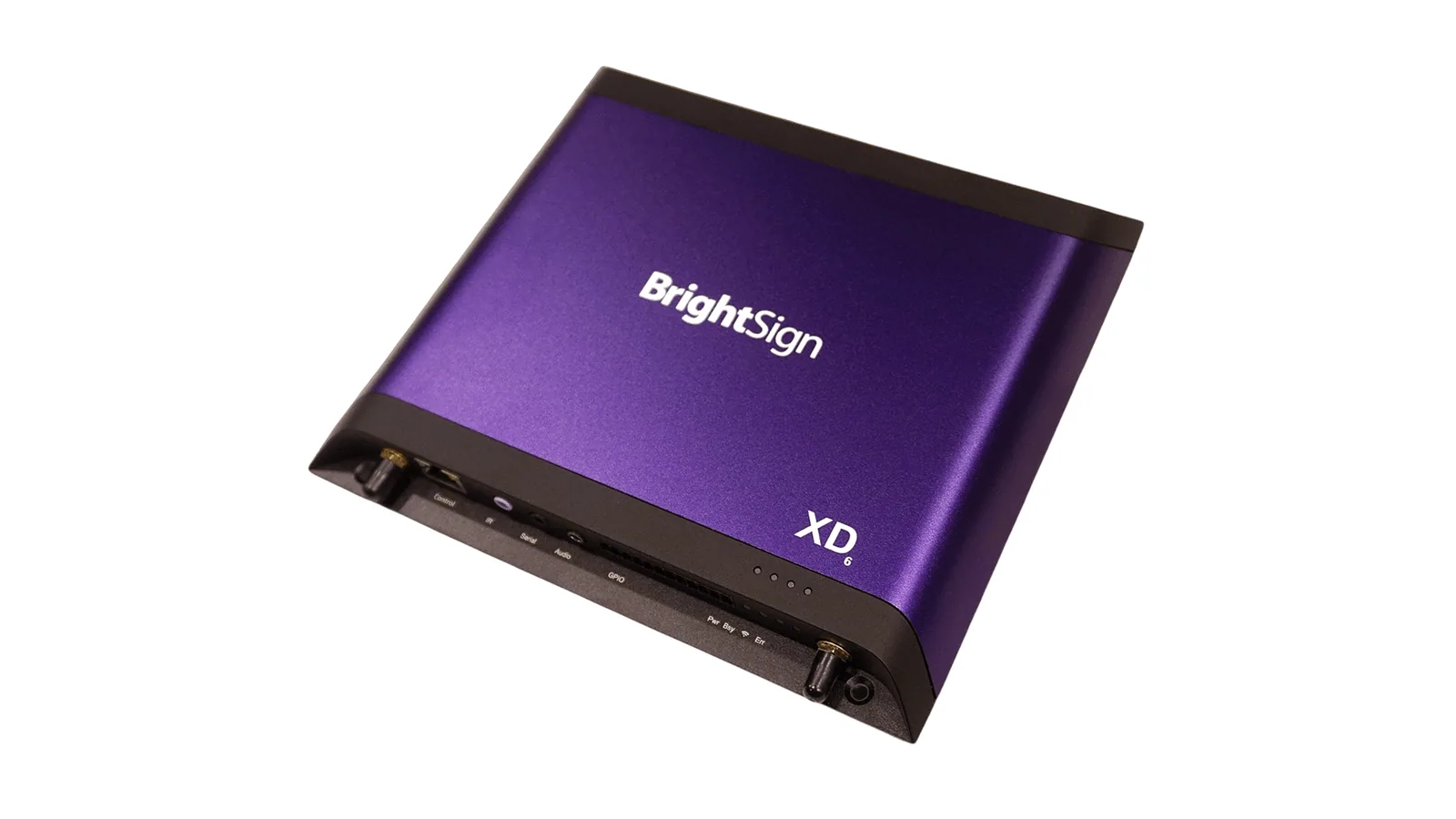 A BrightSign XD solid-state media player